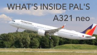 What's inside Philippine Airlines Brand new a321 neo