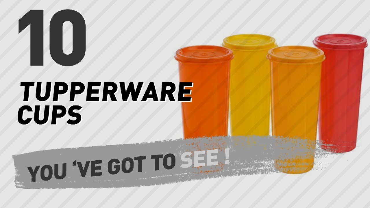 Tupperware Cups Video Collection // New & Popular 2017