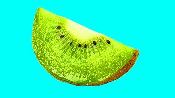 스톱모션 애니메이션을 만족시키는 과일 및 채소 내부 패턴 Patterns Inside Fruits and Vegetables Stop-Motion Animation 79