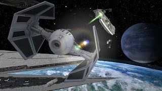 Star Wars Battlefront II (2005) Space Endor - Empire side