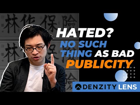 There's No Such Thing As Bad Publicity Ft. Jo Lam 林作 // 討厭或仇恨? 其實根本並沒有所謂的壞宣傳 Ft. 林作