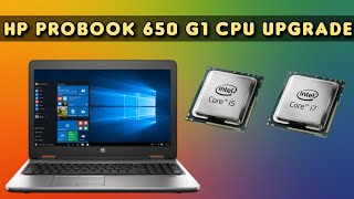 Hp Probook 650 G1 Cpu Upgrade From I5 To I7 2023