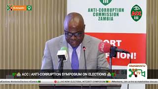 ANTI-CORRUPTION SYMPOSIUM ON ELECTIONS