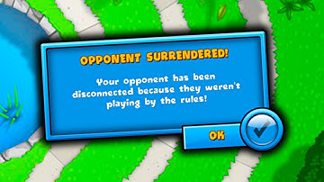 Ninja Kiwi Caught This Cheater Within 23 seconds... (Bloons TD Battles)