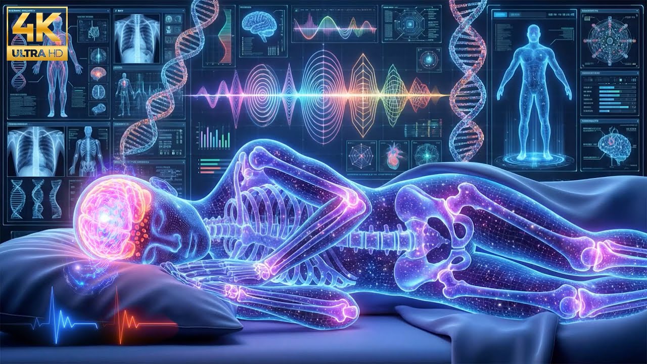 432Hz + 639Hz + 528Hz + 741Hz | The Deepest Healing: Whole Body Regeneration - Alpha Wave