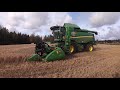 [GoPro] John Deere T550i Harvesting Barley