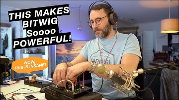 Bitwig & Analog Hardware Synths 🤯  CV Gate & Trig