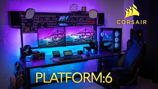 Corsair Platform 6 Desk Review - Tailored for YOU!  This is a game changer...