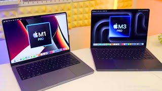 14” MacBook Pro M3 PRO vs M1 PRO.