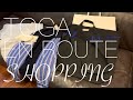 【ショッピング VLOG】ナミ散歩⛴秋服 原宿のDISTRICTでTOGA×outdoorコラボのトートとEN ROUTEにアンティパスト のソックス をゲット！JOJO好き美容師の日常