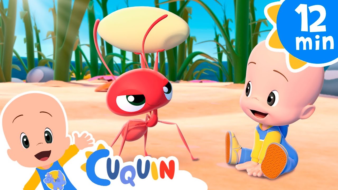 Los pequeños insectos de Cuquín | Cánticos Para Niños | Cleo & Cuquín