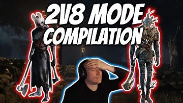 2v8 mode was absolute chaos (dead by daylight compilation)