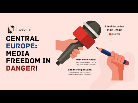 Webinar - Central Europe : Media freedom in danger