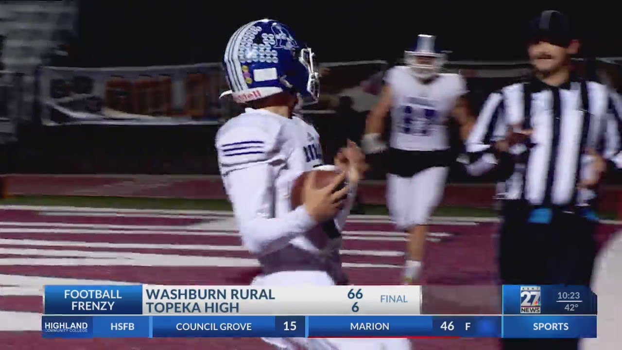 FOOTBALL FRENZY: Washburn Rural at Topeka High