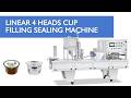 How to Use ZS-AFS01P Automatic Linear Cup Filling Sealing Machine For Yogurt Pudding Sauce Cups