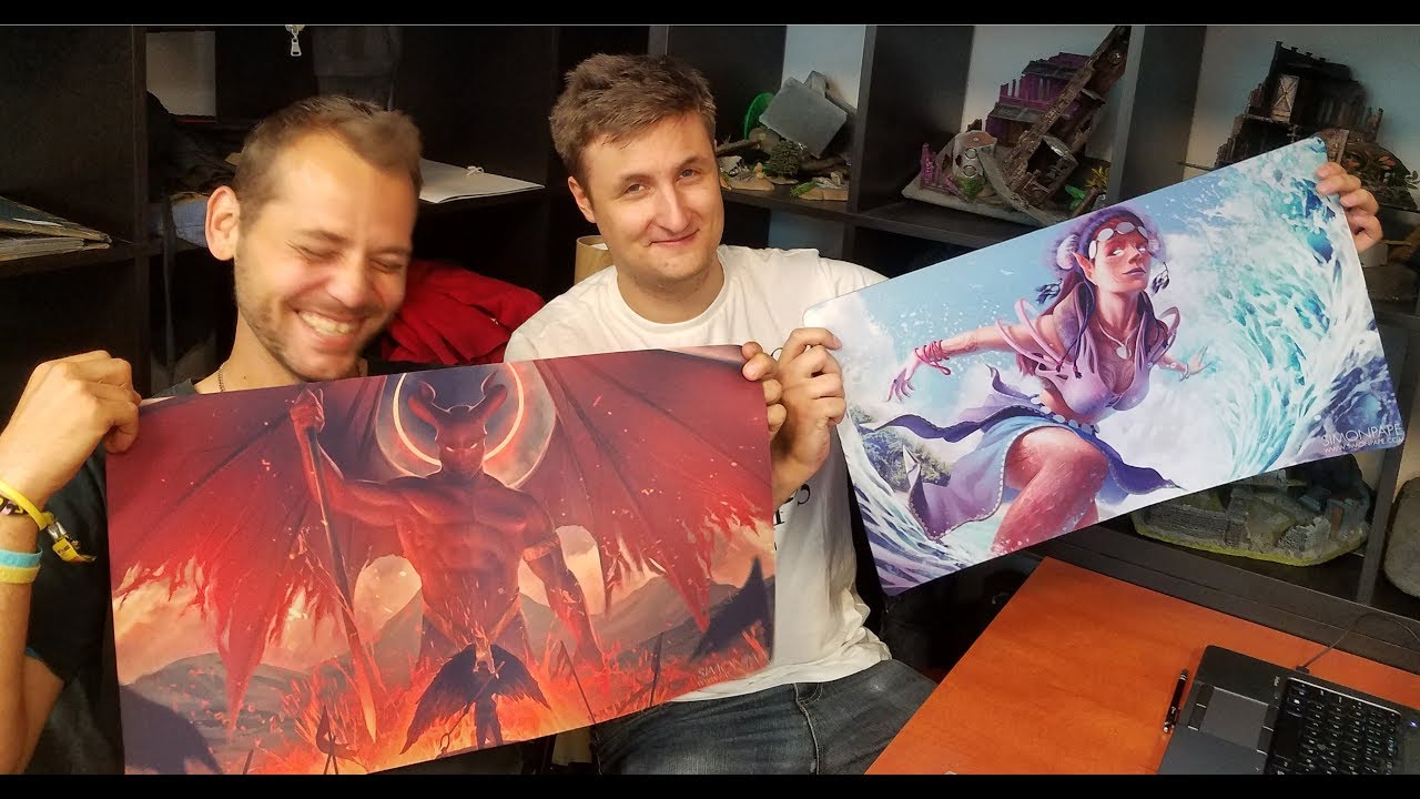 How to create Custom Playmats - *2019* - YouTube