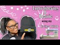 HOW TO EMBROIDER BEANIES BEGINNER FRIENDLY | Brother PE800 | Magnetic hoop | BONUS Footage