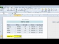 Excel 2010 tutorial 10  printing and print settings
