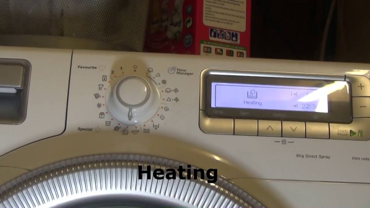 Electrolux Time Manager EWN14991W Washing Machine Handwash 40'c