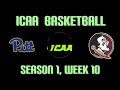ICAA Basketball Week 10 Pittsburgh at Florida State