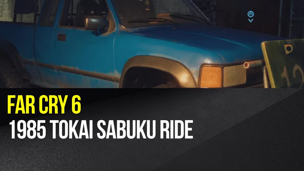 Far Cry 6 - 1985 Tokai Sabuku ride location - YouTube