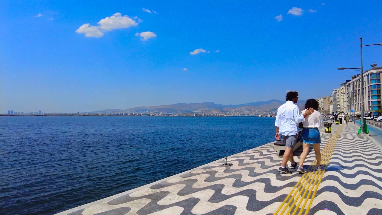 Izmir, तुर्किये | İzmir | पैदल यात्रा 4K