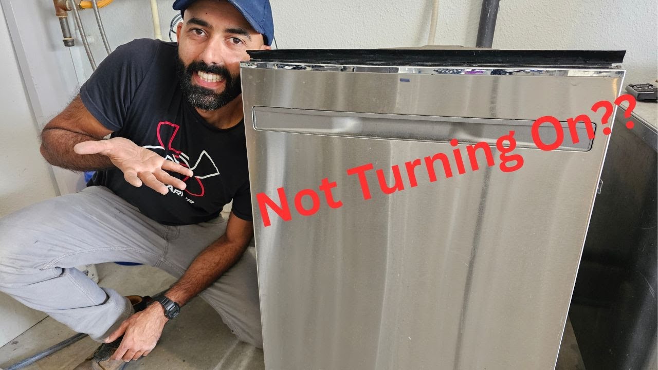 How To Diagnose A GE Dishwasher That Is Not Turning On! - YouTube