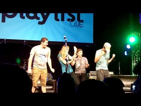 TheWillofDC, ALL CAPS, & Tyler Oakley dancing at Playlist Live