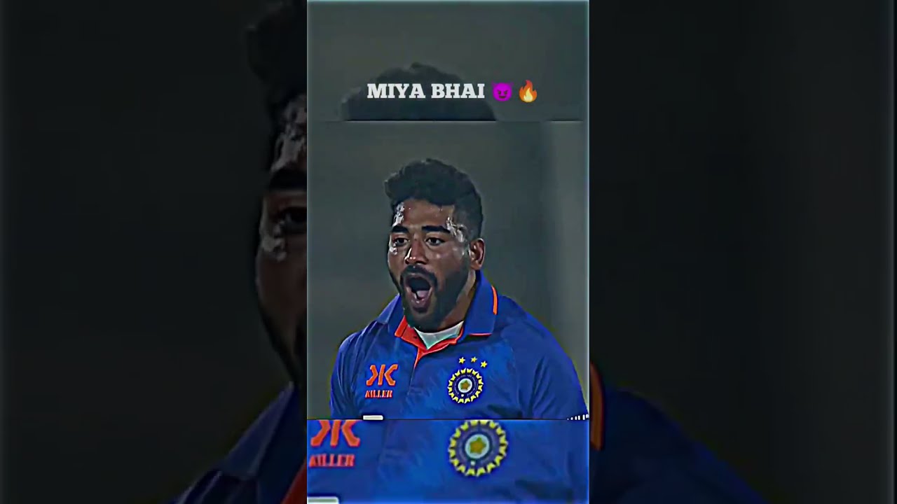 Wait for Miya Bhai 🔥| #siraj #cricket #cricketlover