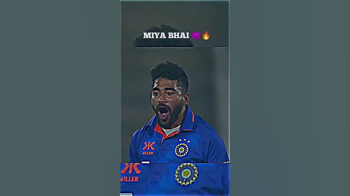 Wait for Miya Bhai 🔥| #siraj #cricket #cricketlover