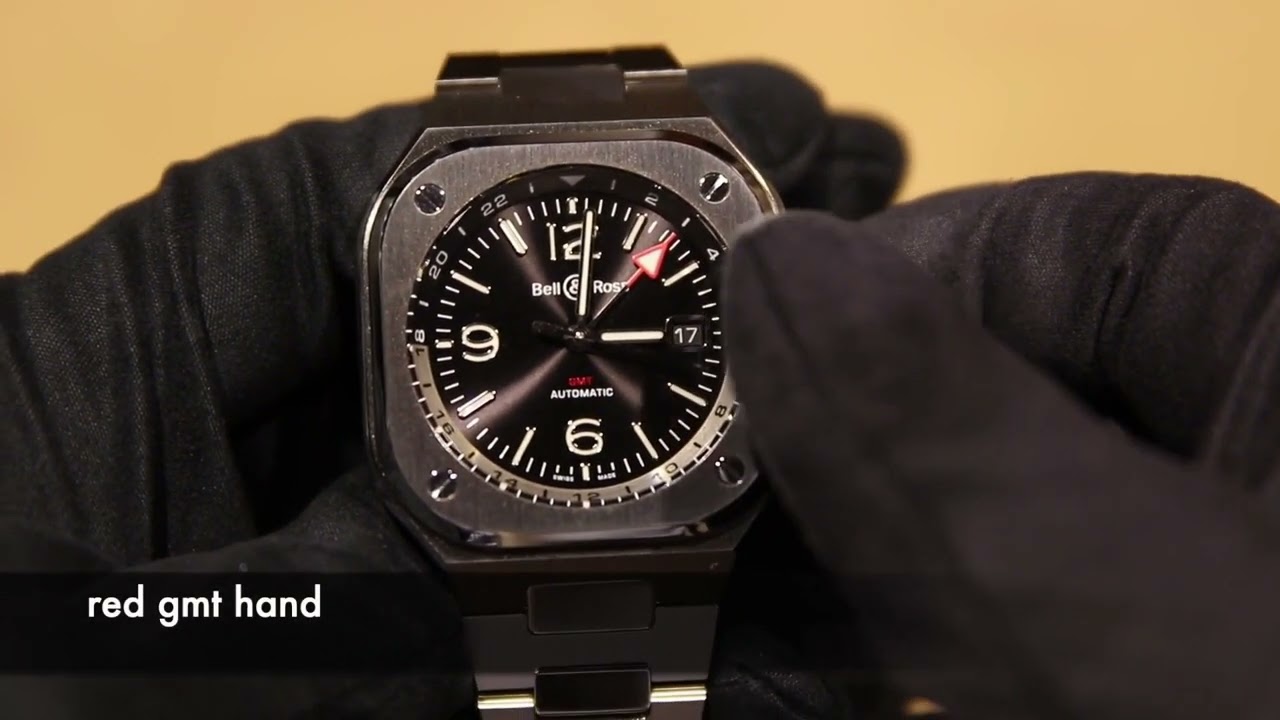Bell & Ross BR 05 GMT BR05G-BL-ST SST | review | english