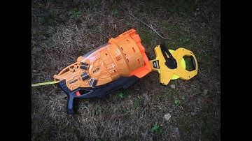 Range+Chrony Test: Nerf "THE JUDGE" (ShotGun Revolver)