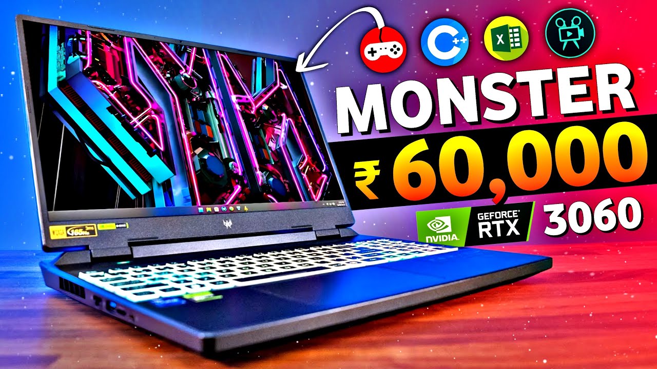 Top 10 Best Laptops Under 60000 in 2023🔥Gaming, Students, Coding Best