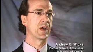 Role of Personal Ethics in Trust - Andrew C. Wicks