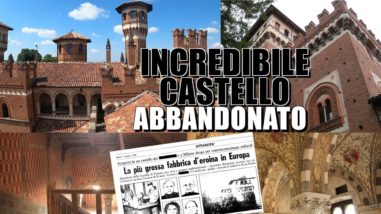 IN QUESTO CASTELLO ABBANDONATO NEL 1980 C'ERA LA PIÙ GROSSA FABBRICA D'ER0INA D'EUROPA!