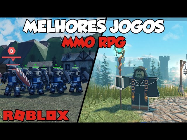 TOP 5 MELHORES JOGOS DE RPG NO ROBLOX ! 