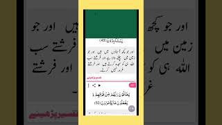 SURAH AN-NAHAL AAYAH NO. 49,50 (آیت سجدہ 3) WITH URDU TRANSLATION #1minutequran #dailyquran #allah