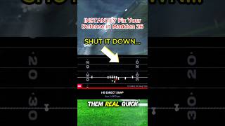 2 SECRET Tips That INSTANTLY Fix Your Defense in Madden 26! 🔒 #shorts