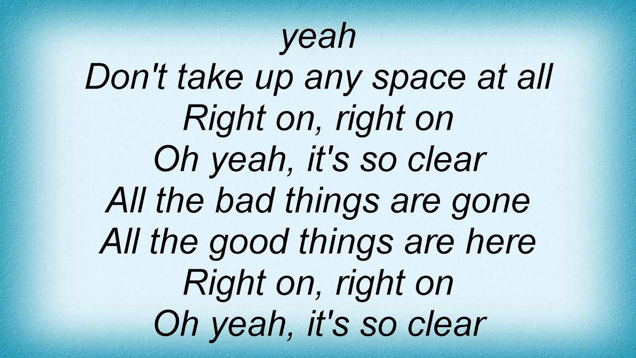 15955 Old 97's Weightless Lyrics YouTube