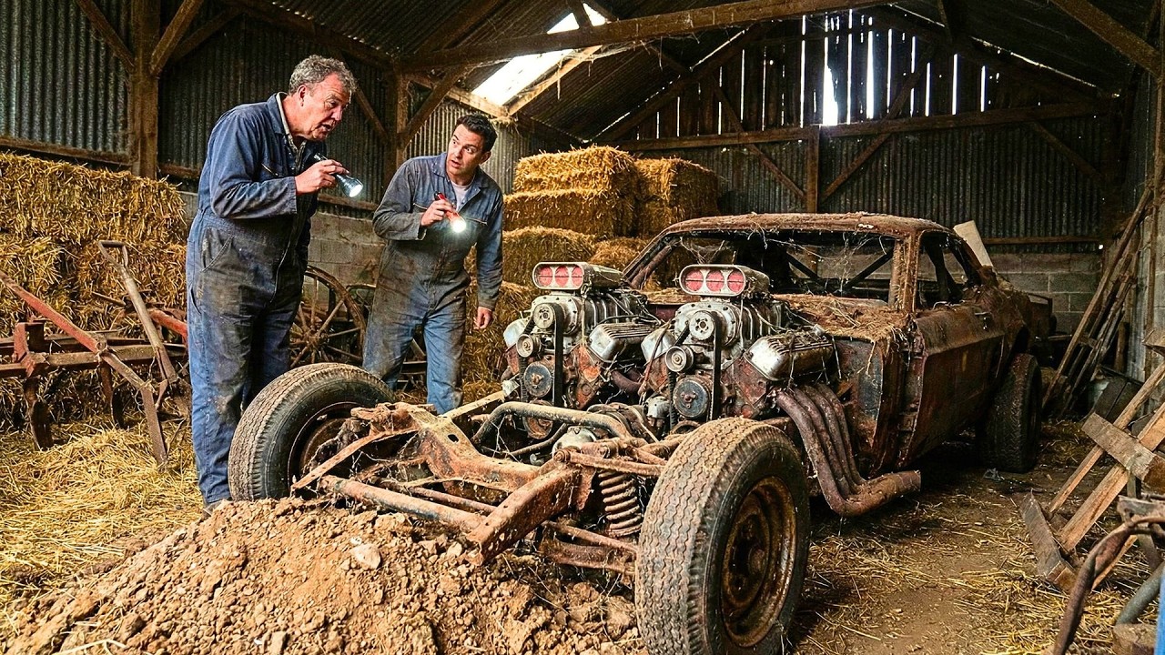Found a TWIN-ENGINE Race Car Buried in a Barn! (Mechanics Said It Was Impossible)