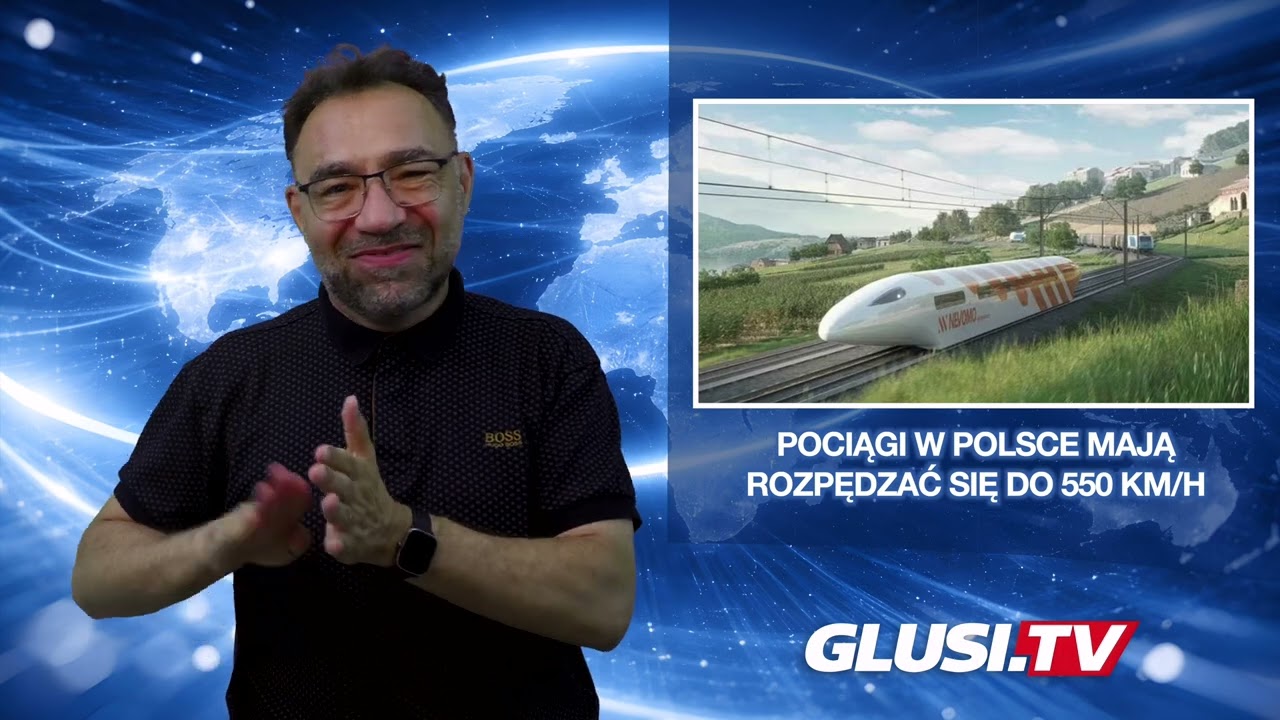 Pociągi w Polsce mają rozpędzać się do 550 km/h