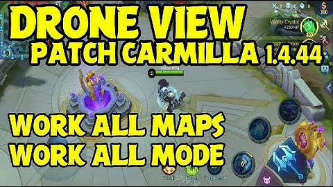 DRONE VIEW PATCH CARMILLA 1.4.44 TERBARU WORK ALL MAPS