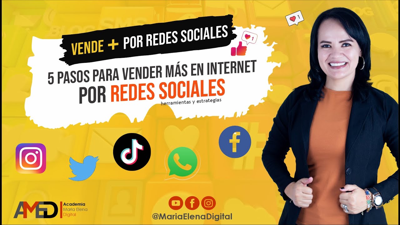 5 pasos para VENDER MÁS en Internet por REDES SOCIALES - YouTube