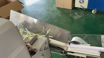 Paper straw making machine with multiple straw packing machine for Slovakia Client