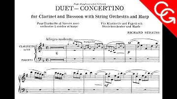 R.STRAUSS Duet - Concertino (live) Corrado Giuffredi & Alberto Biano