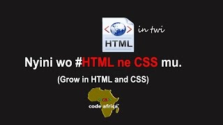HTML and CSS in TWI#3.Intro to head,title,body tags