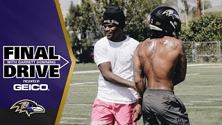 Lamar Jackson and Rashod Bateman Continue to Train | Ravens Final Drive