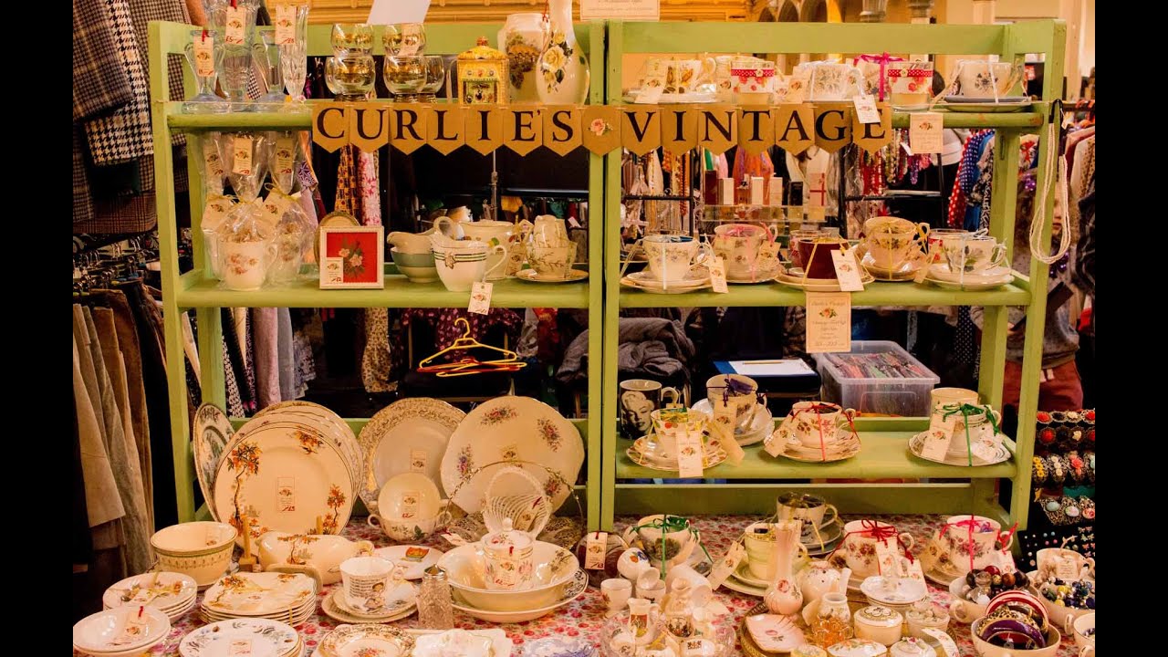 Lou Lou's Vintage Fair 2016 - The Passenger Shed, Temple Meads Bristol.  Cliff&Nova