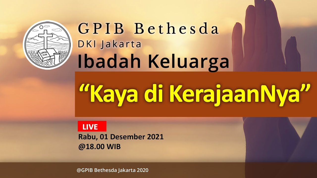 Ibadah Keluarga (01 Desember 2021)