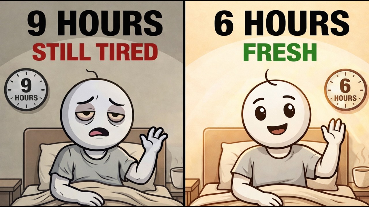 How to Make 6 Hours of Sleep Feel Like 8 😴 - YouTube